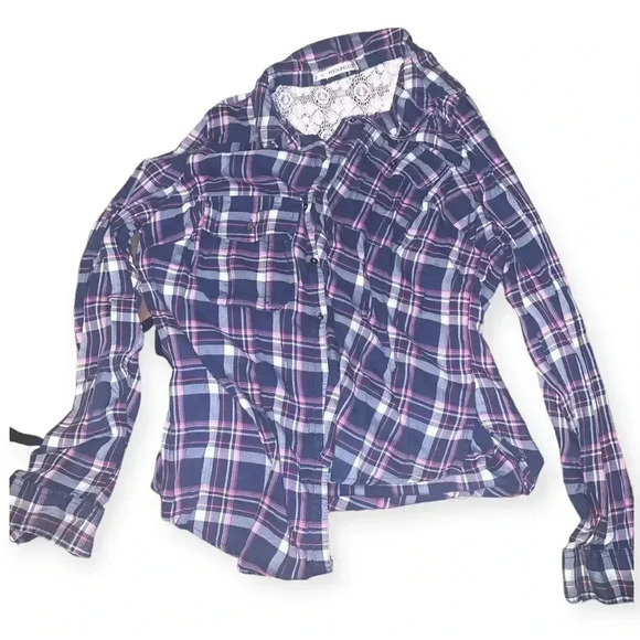 Maurice’s button down plaid shirt - Picture 1 of 4